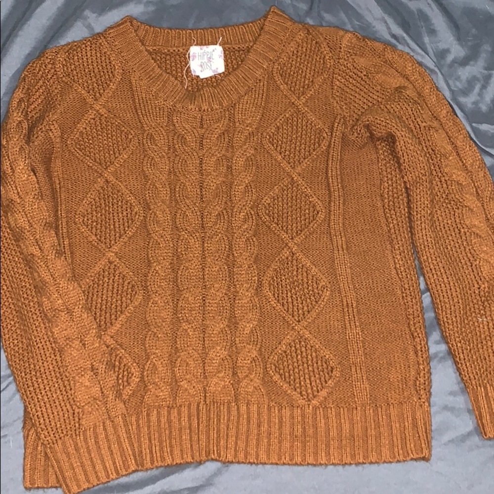 Knit sweater